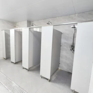 bathroom-with-shower-stall-partition-for-hotels-dorms
