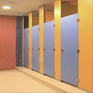 PL partition; bathroom partition; partition panel; phenolic partition