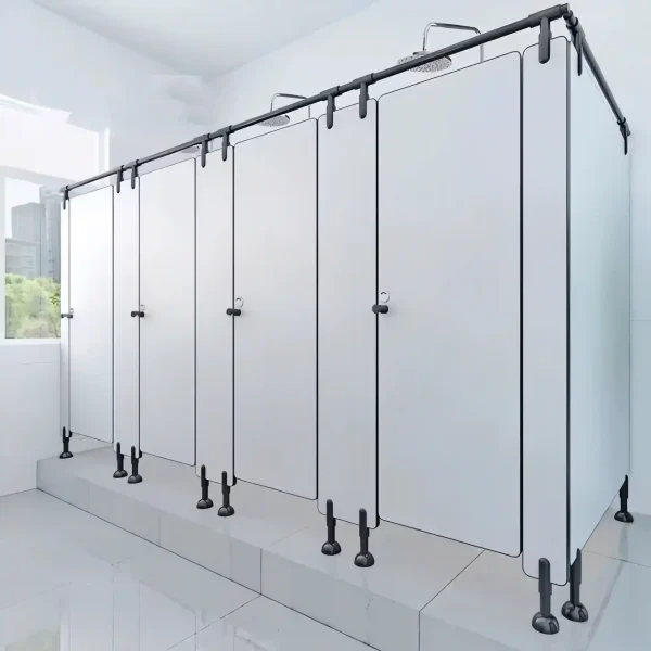 bathroom stall, partition, restroom, commercial